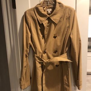 J crew trench coat
